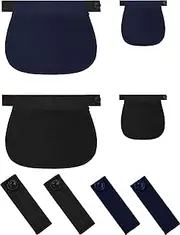 [SATINIOR] 8 Pieces Waist Extender Set, Maternity Pants Extender Adjustable Pant Button Extenders Elastic Waistband Extender for Men or Pregnancy Women, 2 Colors