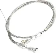 Throttle Cable Puller Knobs Traction Brake Throttled Ron Excavator Throttle Kit Throttle Cables Shifter Knob Gear Electric Lawnmower Cable Throttle Lock Fuel Silver Stainless Steel
