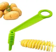 Spiralizer for Vegetables, Spiral Vegetable Slicer Multifunctional Cutter for Slicing of Cucumbers, Potatoes, Manual Spiral Slicer, Potato Slicer, Portable Vegetable Spiralizer