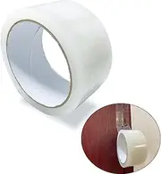 KAIHENG Clear Window Seal Tape, Plastic Weather Door Weather Stripping Tape, Window Insulation Sealing Film for Winter, 1.9IN*19Y, No Residue, Removes Cleanly