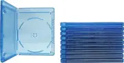 Lot Of 10 Standard Blu Ray Replacement Cases Blu-Ray Blu-Ray Box Cover