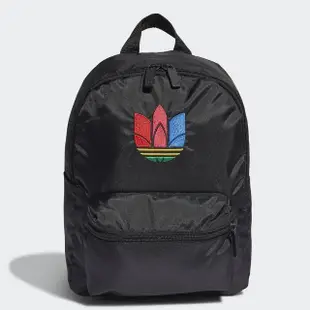 【adidas 愛迪達】ADICOLOR CLASSIC BACKPACK SMALL 黑色 小後背包(GD4574)