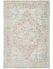 [Miss Amara] Piya Traditional Distressed Rug in Multi