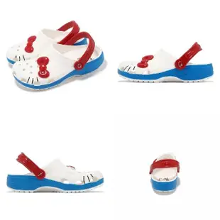 【Crocs】洞洞鞋 Hello Kitty Iam Classic Clog 男鞋 女鞋 白 經典克駱格 卡駱馳(209438100)