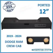 2020 Dodge Ram 1500 Crew Cab Sub Box 12" Dual Subwoofer Enclosure