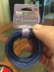 BEAD SMITH 18 Gauge 39 Ft Aluminum Wire ROYAL BLUE Beading Craft Jewelry Making