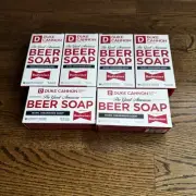 Set Of 6 Duke Cannon The Great American BEER SOAP Budweiser Cedarwood 10oz Each