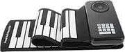 FUTUREORYY Roll-up Electronic Piano 88 Keys Folding Portable Keyboard Battery Operated for Beginners to Advanced Players