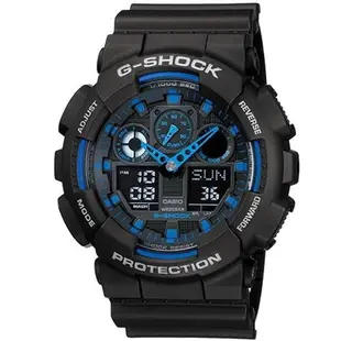 CASIO卡西歐 粗獷個性風格G-SHOCK系列(GA-100-1A2)