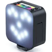 Mini Rgb Video Lamp with Magnetic Adsorption for Live Broadcast
