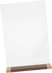 Baluue Easels for Display: Acrylic Sign Holder Stand Menu Holders Brochure Display Stands for Office