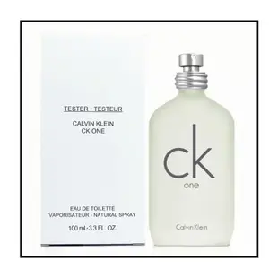 【香舍】Calvin Klein CK ONE 中性淡香水 Tester 100ML/200ML(附噴頭、無瓶蓋)