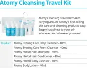atomy Cleansing Travel Kit (6pcs per set)
