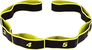 Dickly 8 Segment Yoga Stretching Strap Elastic Strap Home Gym for Working Out for Women Exercise Band Resistance Band for Back Leg