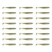 3x 8PK 2.75In Rapala Crush City The Suspect Plastic Fishing Lures - Glow Shad