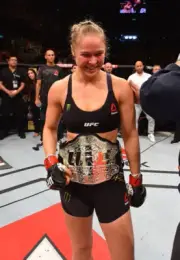 Ronda Rousey after knock out victory over Bethe Correia at UFC 190, 12x8 Photo