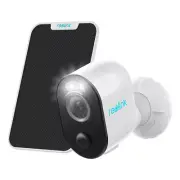 Reolink WiFi IP Security Camera 5MP Battery Powered with Solar Panel Outdoor