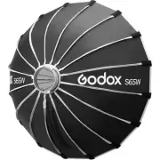 Godox Bowens Mount Umbrella-Style Easy Lock Softbox (Black/White, 65cm)