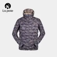 在飛比找momo購物網優惠-【La proie 萊博瑞】印花迷彩輕量保暖外套(保暖羽絨外