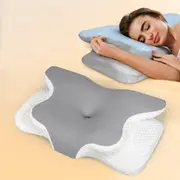 Dreamz Memory Foam Pillow Removable Pillowcase Neck Shoulder Arm Support Pain