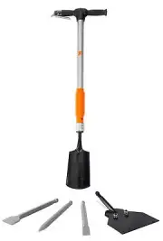 WEN 61635 5-in-1 Pneumatic Multi-Function Tool with Scraper Shovel and Chisel