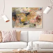 Abstract Connects Canvas Wall Art