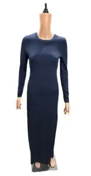 Kate Young X Splendid Dress Women’s XS Navy RF3D300 Long Sleeves Long