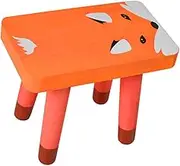 ANDRESLAD Step Toddler Stool Lightweight Boys and Girls Stool for Home Cartoon Wooden Toilet