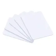 20Pcs NFC Cards NTAG215 504 Bytes 1.2"x0.8" Blank PVC Card Tag White