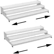 Ipotive 3-Tier Spice Rack Organizer for Countertop, Expandable Step Shelf for...