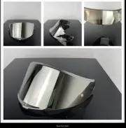 Visor For AGV K6 K6S Clear Silver Shield Lense Day And Night Use