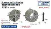 Bunker Studio 1/200 Kriegsmarine Fire Hose Set (32 pcs) WS20027