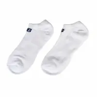 在飛比找momo購物網優惠-【NEW BALANCE】襪子 No-show 白 藍 隱形