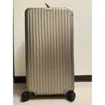 RIMOWA TRUNK PLUS 鋁鎂合金大型運動版行李箱冰箱 一手女用