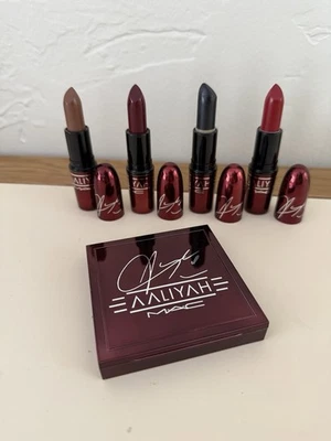 MAC x Aaliyah Eyeshadow Palette and Lipsticks Make Up Beauty Special Edition Set