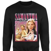 SAMANTHA JONES Homage Sweatshirt CrewneckHoodie sweatshirt