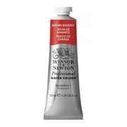 Winsor & Newton 37ml Professional Watercolour Artist Paint Tube Brown Madder S1