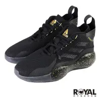 在飛比找蝦皮商城優惠-Adidas D Rose 黑色 織布 運動籃球鞋 男女款 