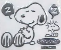 在飛比找Yahoo!奇摩拍賣優惠-【優洛帕-汽車用品】日本 SNOOPY 史努比 黏貼式車身貼