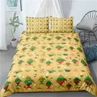 Single/Double/Queen/King Bed Quilt/Doona/Duvet Cover Set Scissor FIsh Linen