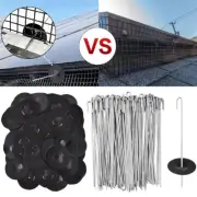 10-100x Solar Panel Roof Mesh Fixing Clips of Bird Proofing Mesh to Stop Pigeon