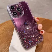 Phone Case For iPhone 14 Plus 13 Pro Max 12 11 XR XS Max Glitter Silicone Cover