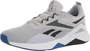 [Reebok] Men's Nanoflex TR V2 Cross Trainer, Black/Pure Grey/Classic Teal