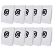 Pack Of 10 Vacuum Cleaner Bags - For Rowenta Hygiene + Zr200520 For Rowenta Compact Power X-trem Power And Silence Force (ro64xx Ro63xx Ro68xx Ro39x