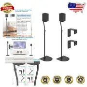 Versatile Vizio Speaker Stands - Height Adjustable for Optimal Audio Experience