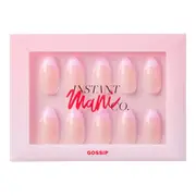 [INSTANT-MANI] Gossip Pink Tips Press On Nails Set