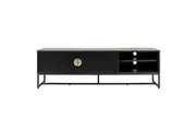 Landon 160cm TV Entertainment Unit - Black