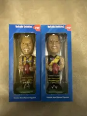 2x AFL 2002 Bobble Dobbles Bobblehead Figures Shane Crawford Matthew Richardson