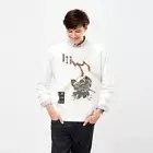 Uniqlo EDO UKIYO-E Sweatshirt Off White Size XL From Japan