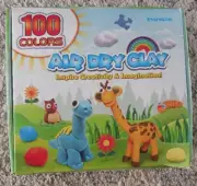 Air Dry Clay 100 Colors Kids Modeling Clay New in Open Box